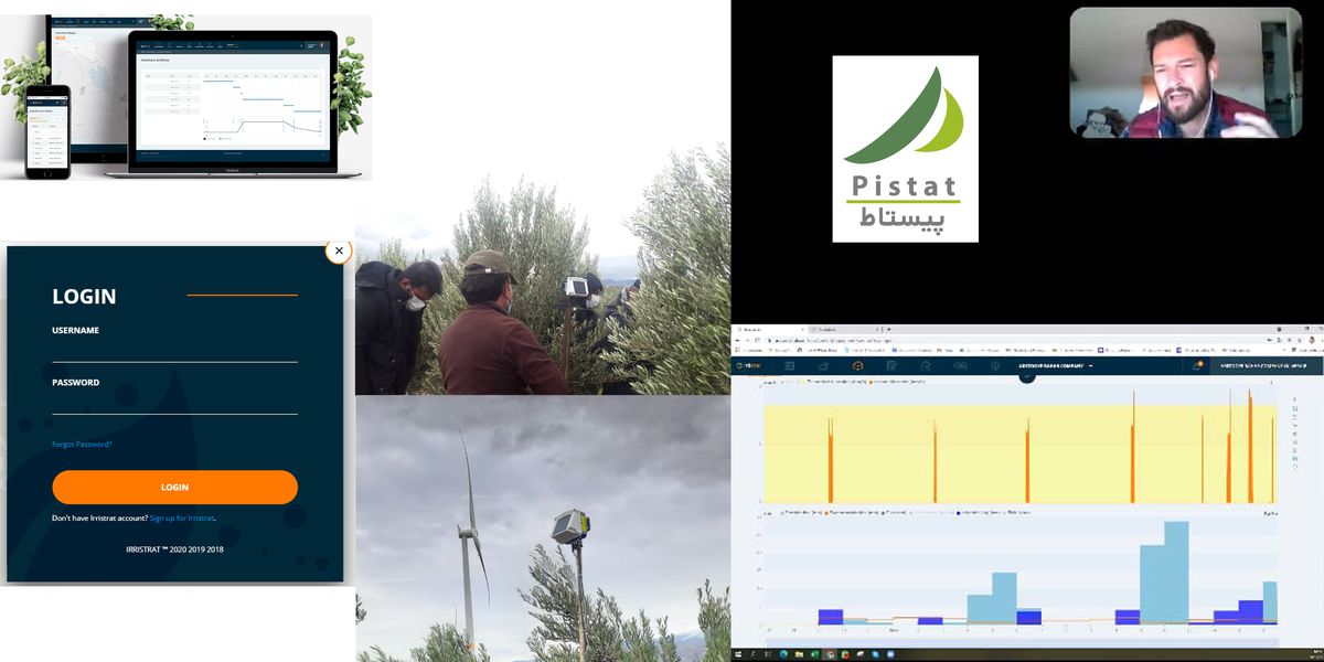 برگزاری وبینار آموزشی سیستم آبیاری هوشمند باغات زیتون